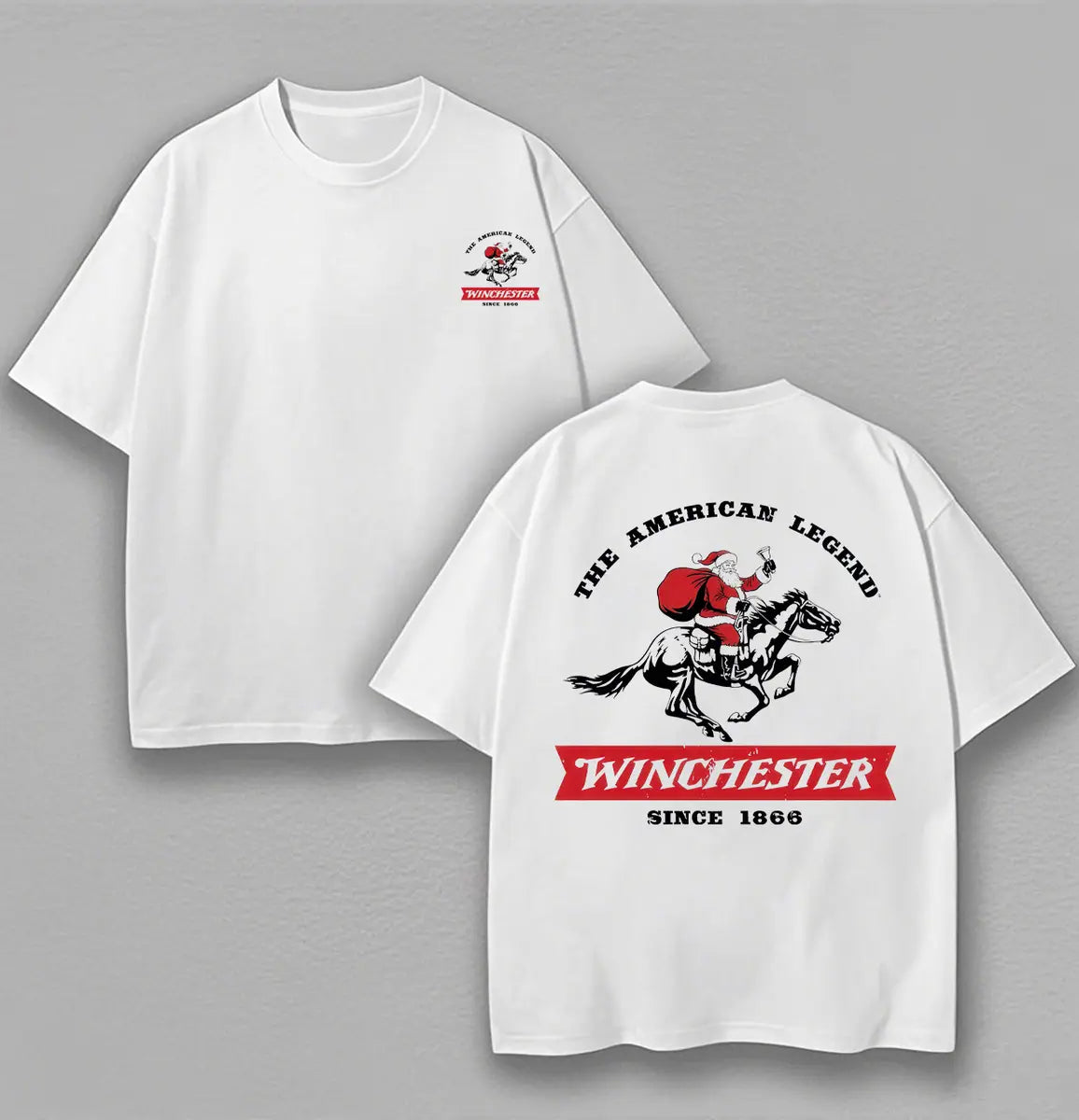 WINDCHESTER T-SHIRT OVERSIZED MEN WHITE