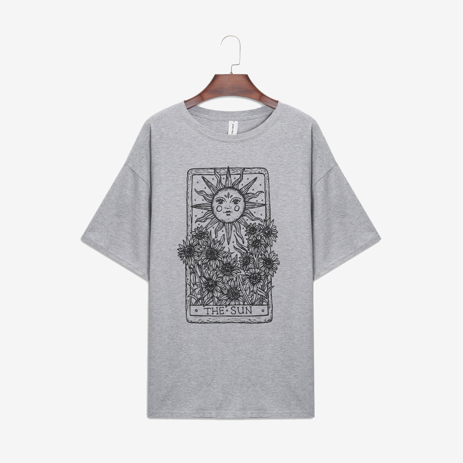 Neojana Sun Floral Graphic Design T Shirt