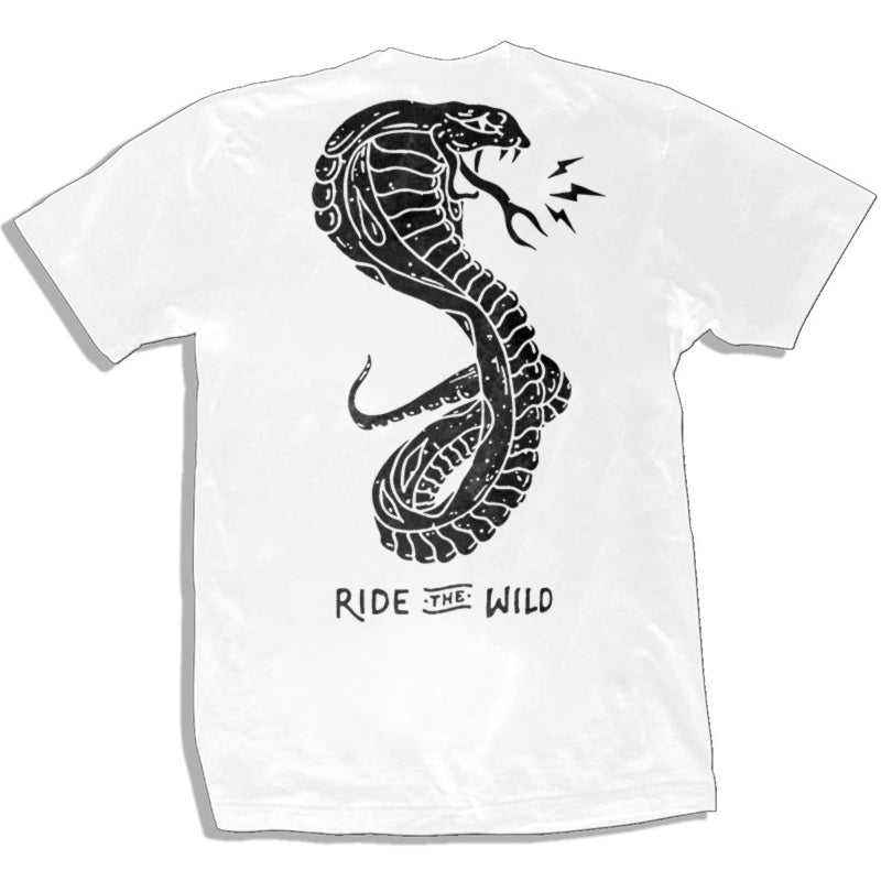 Uprandy Ride The Wild Cobra Printed Mens T-Shirt - chicyea