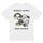Uprandy Snake Skull Letter Printed T-Shirt - chicyea