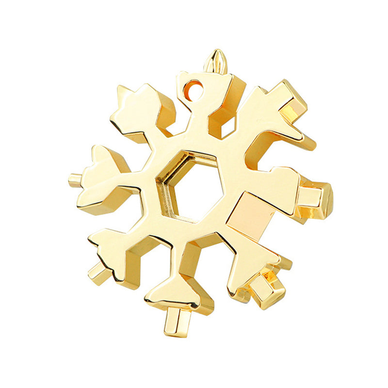 Snowflake Multifunctional Screwdriver Outdoor Portable Tool - chicyea