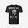 Livereid Cool Black Skull Print Short Sleeve T-Shirt - chicyea