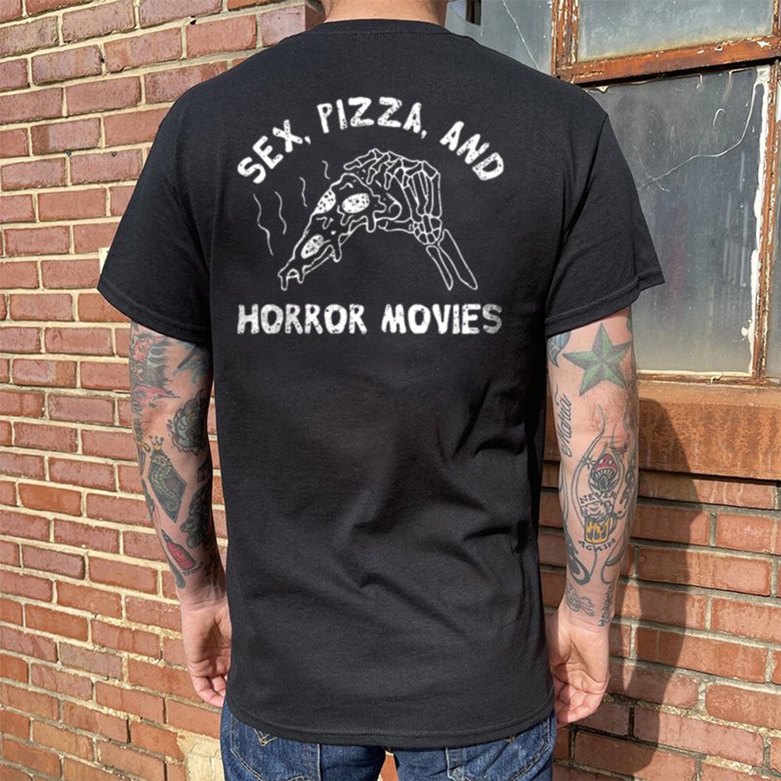 Uprandy Horror Movies Printed Men T-Shirt - chicyea