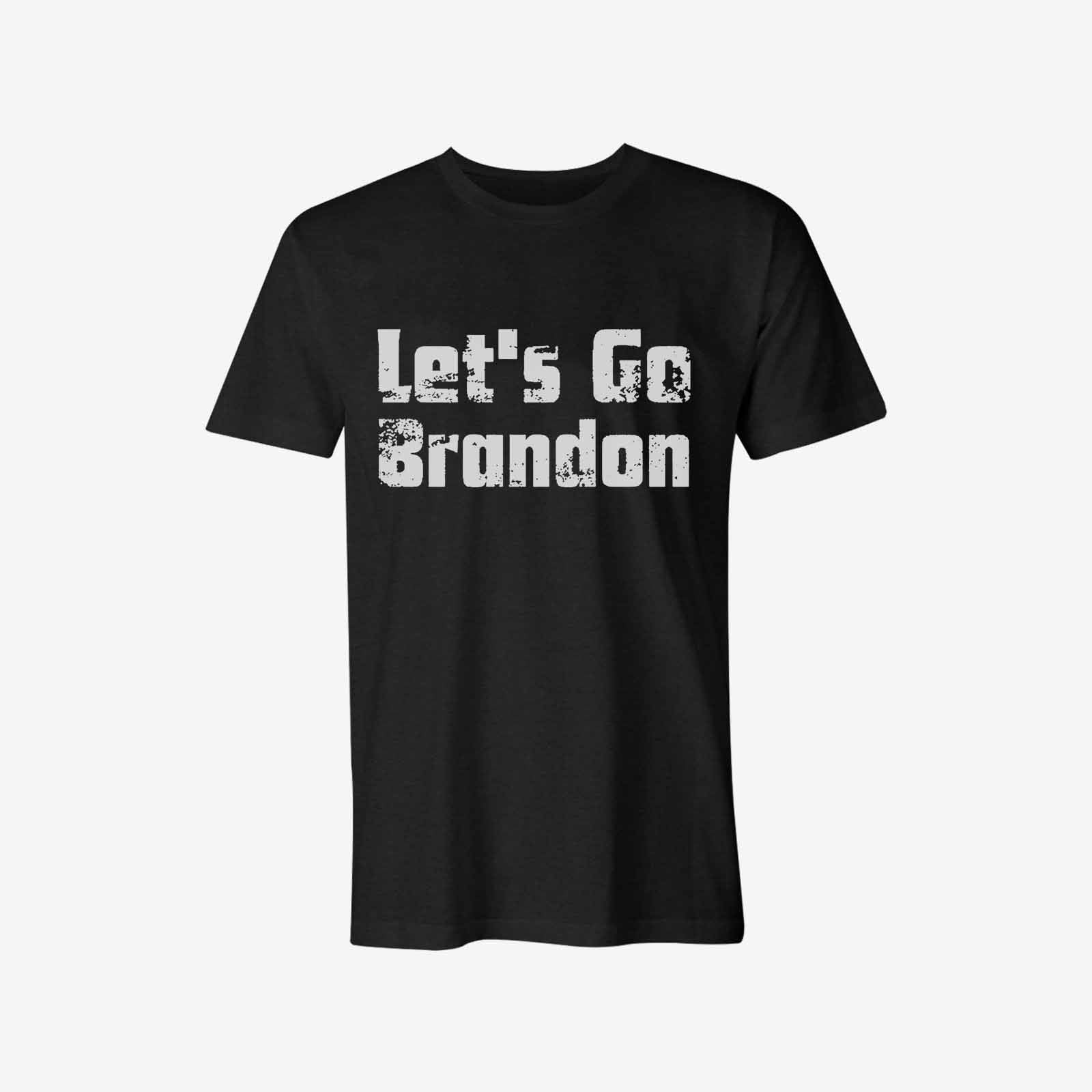 Livereid Letter Let Go Brandon Men T-Shirt - chicyea