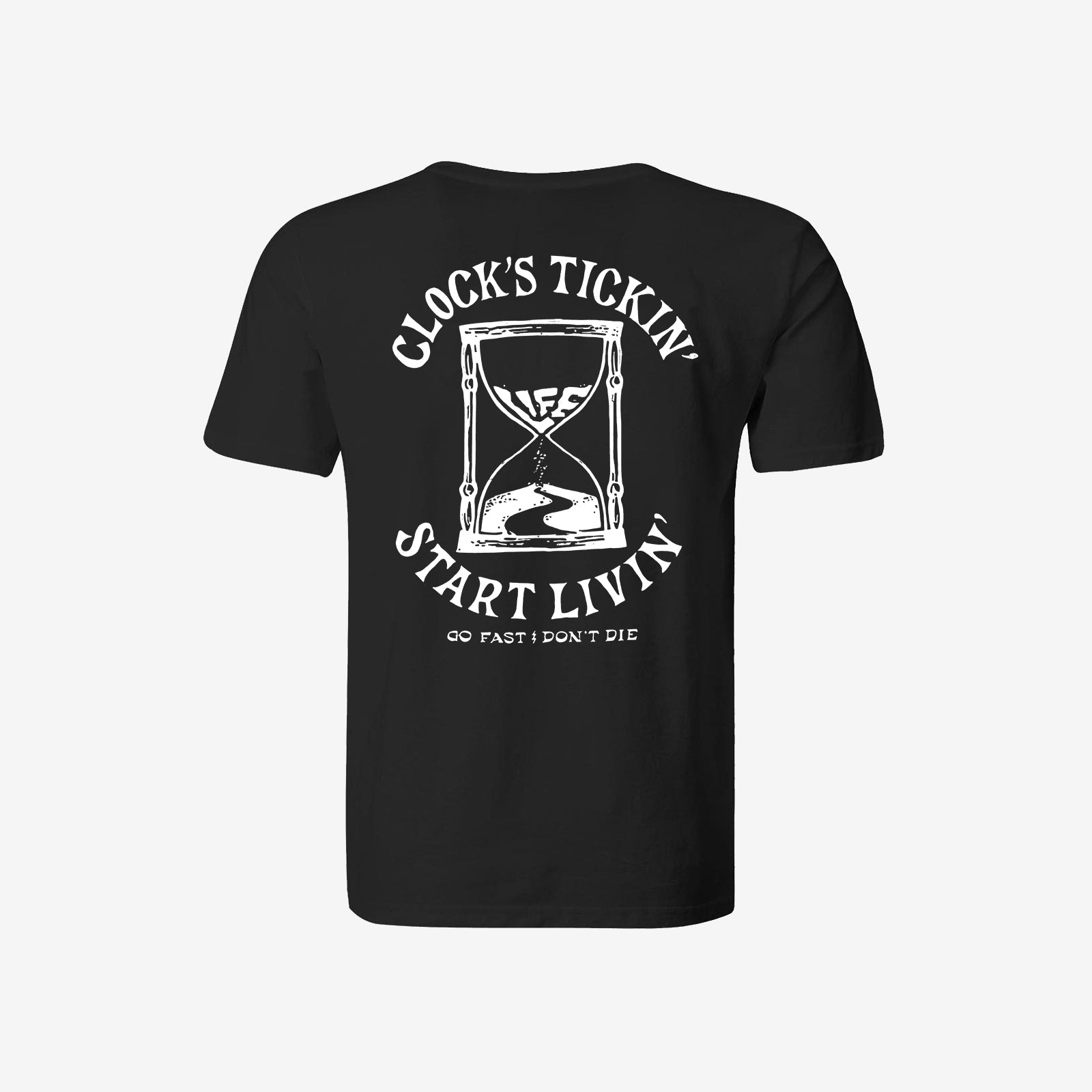 Cloeinc Black?Printed Sports Men T-Shirt - Chicyea