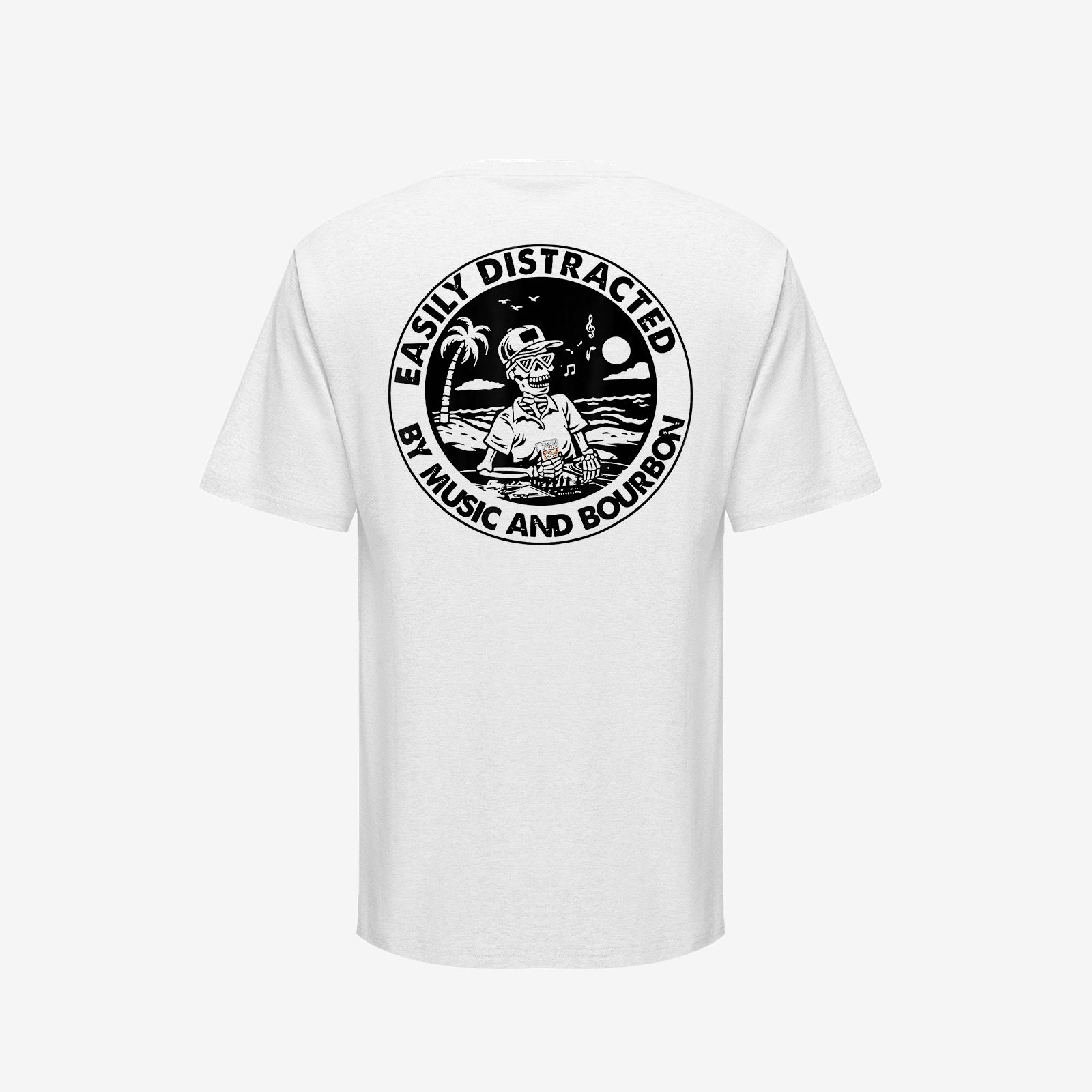 Cloeinc Skull Beach Printed Men T-Shirt - Chicyea