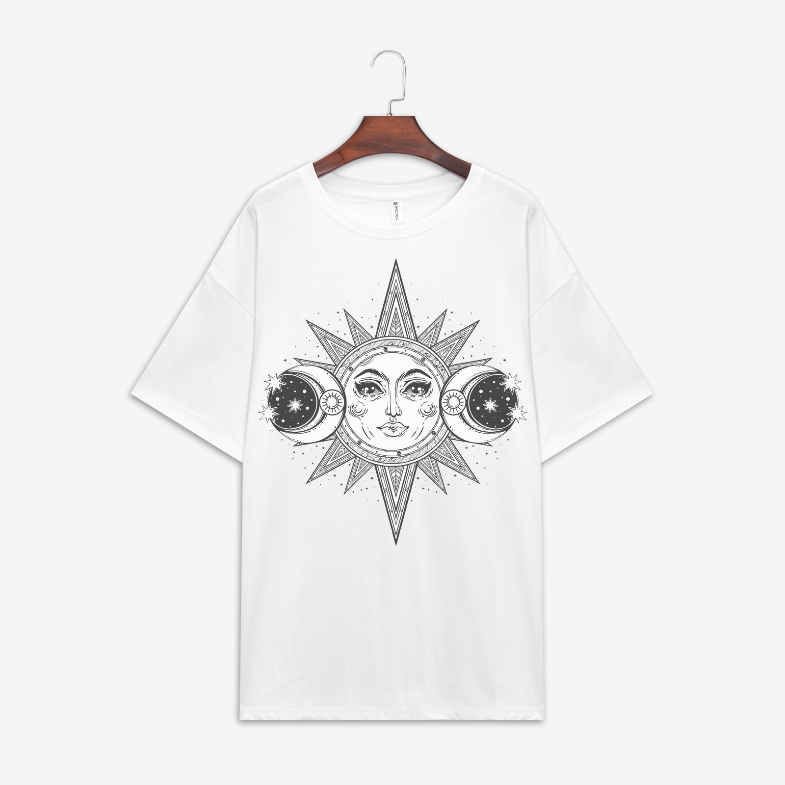 Neojana Personalized Sun Star Printed Fashion T-Shirt - Chicyea