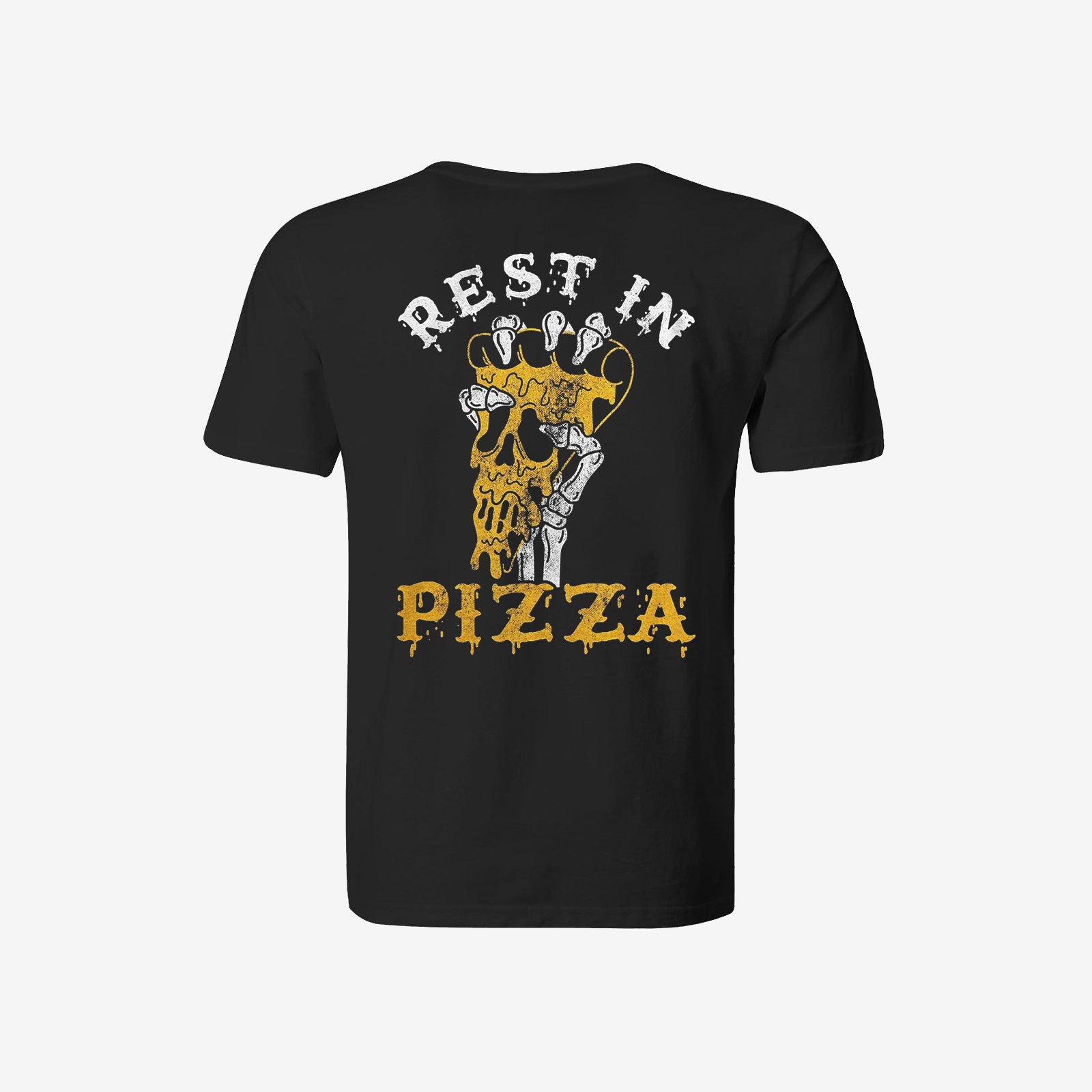 Cloeinc Rest In Pizza Printing Casual T-Shirt - Chicyea