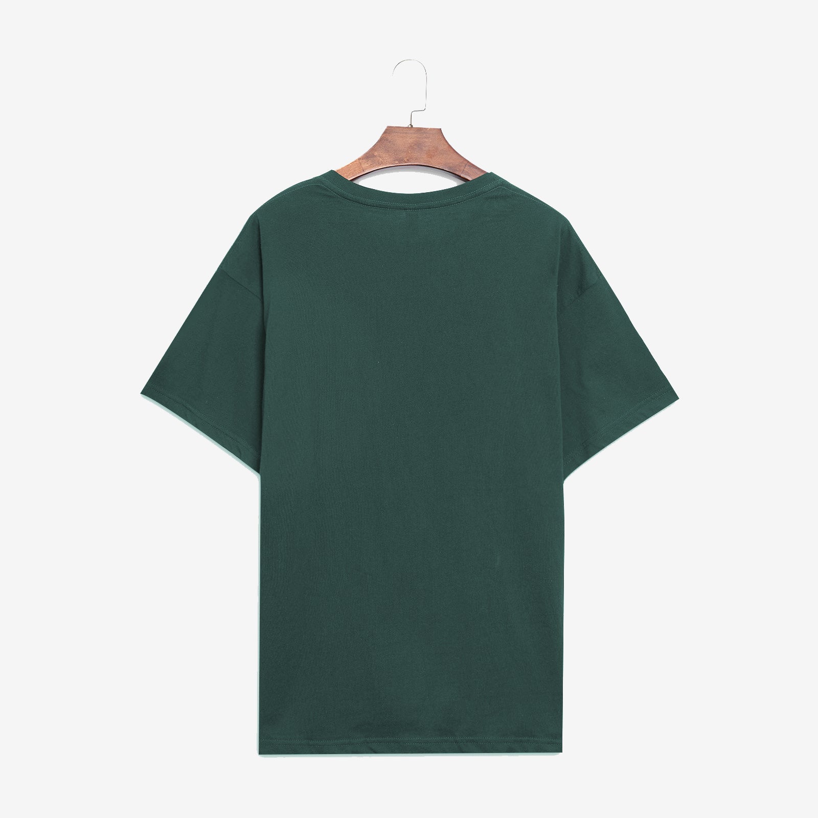 Neojana Dark Green Butterfly Print Design T-Shirt - Chicyea