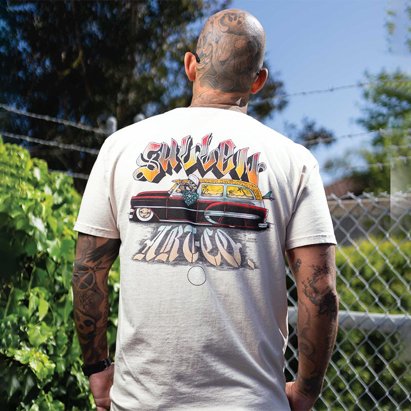 Car Art Printed Men's T-shirt