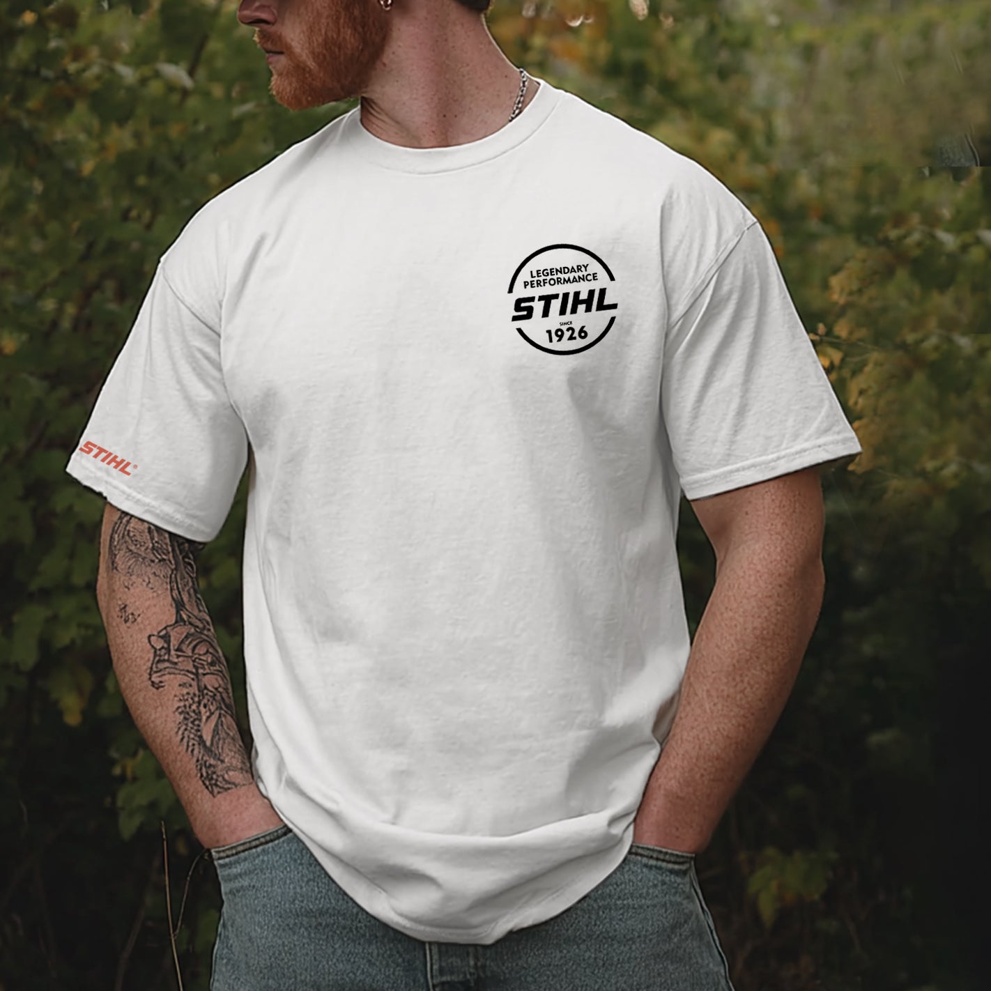Stihl Chainsaws Printed Men's T-shirt