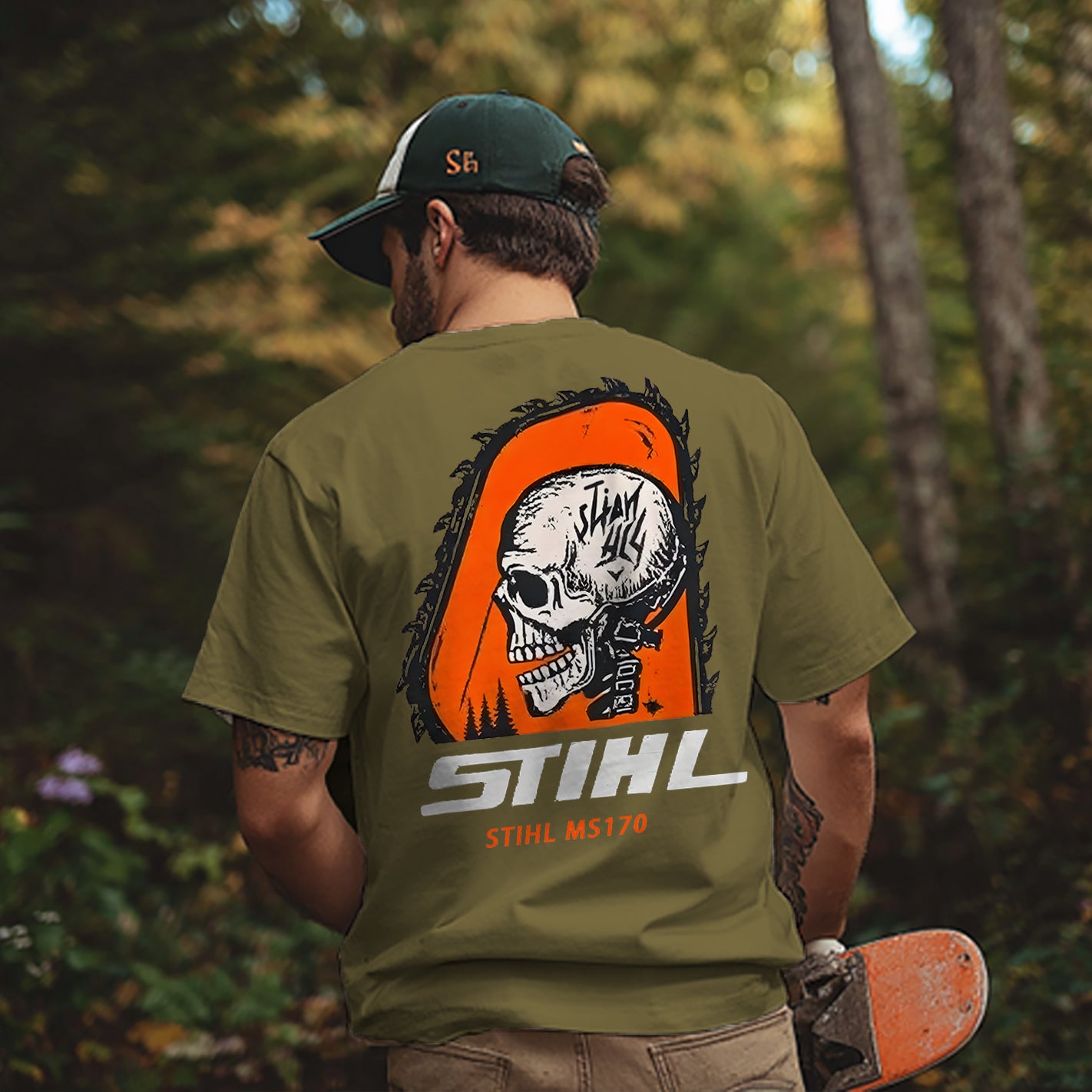 Stihl MS170 Printed Men's T-shirt