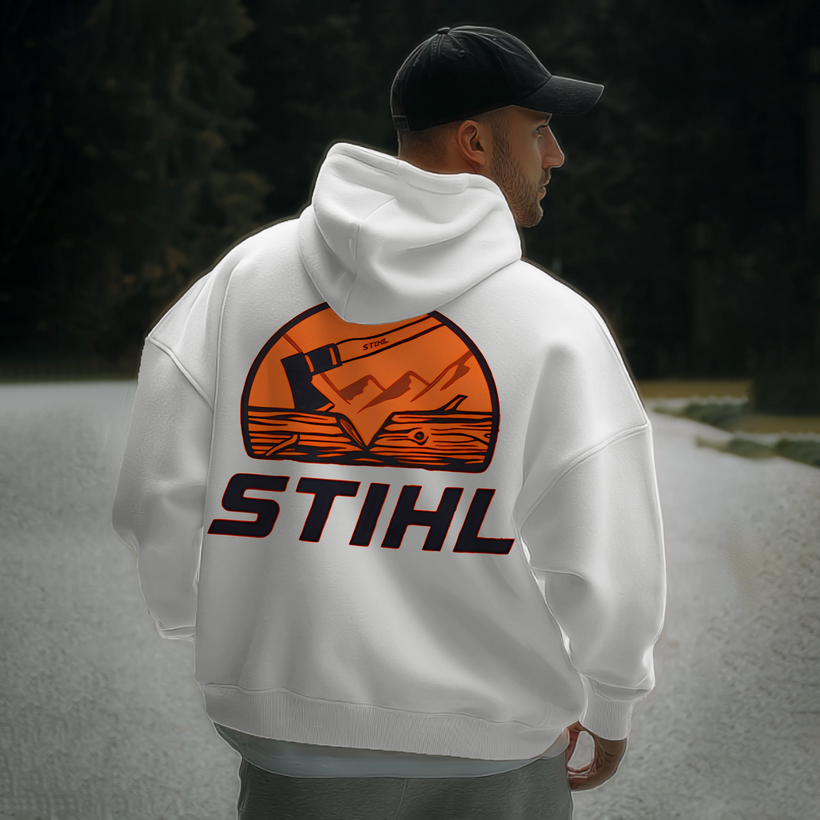 Stihl 1926 Printed Fleece-lined Unisex Hoodie