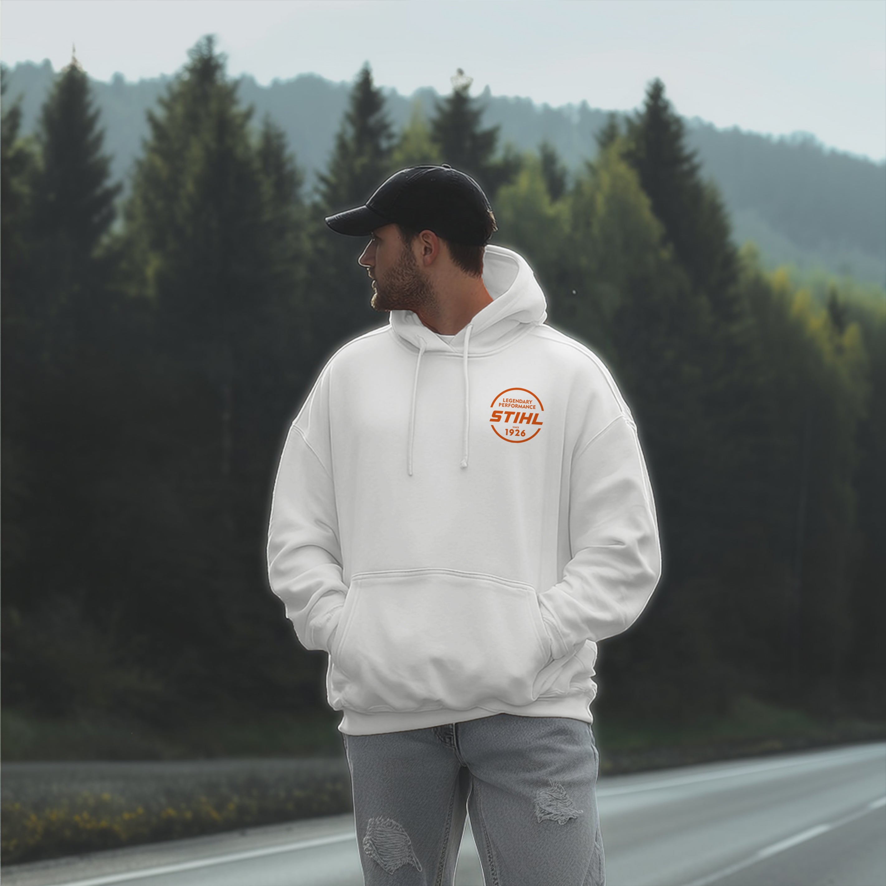 Stihl 1926 Printed Fleece-lined Unisex Hoodie