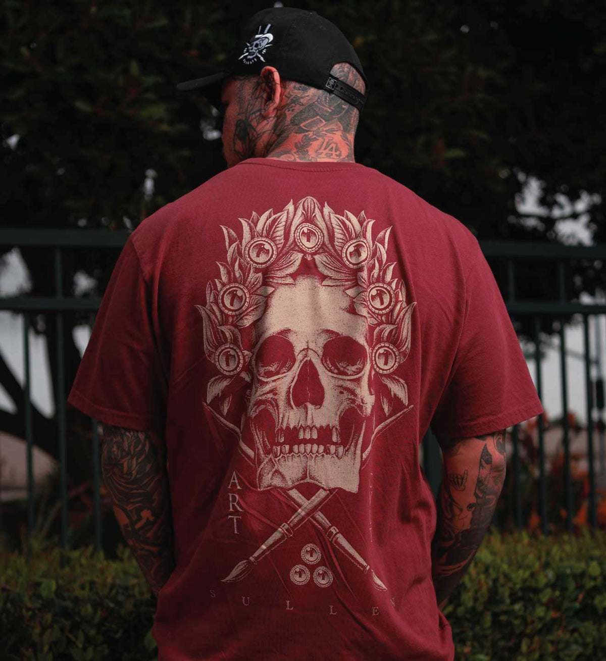 Vintage Skull Printed Oversized Unisex T-shirt