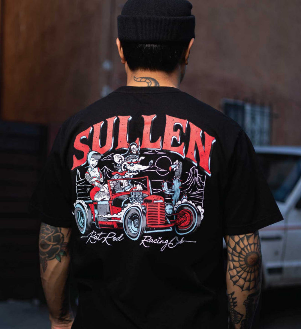 Rat Rod Racing Printed Men's T-shirt