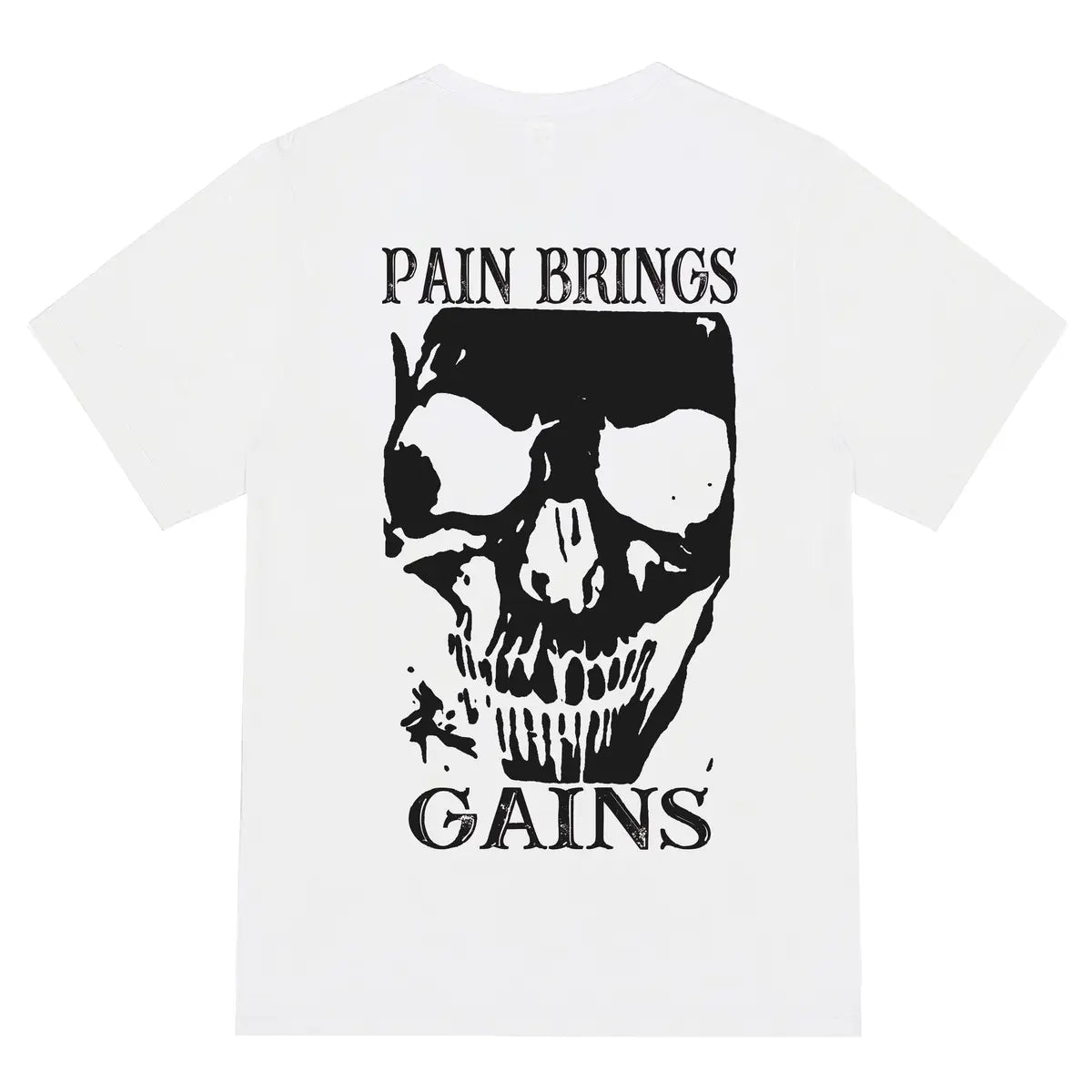 Livereid Black Casual Skull Print Short Sleeve T-Shirt