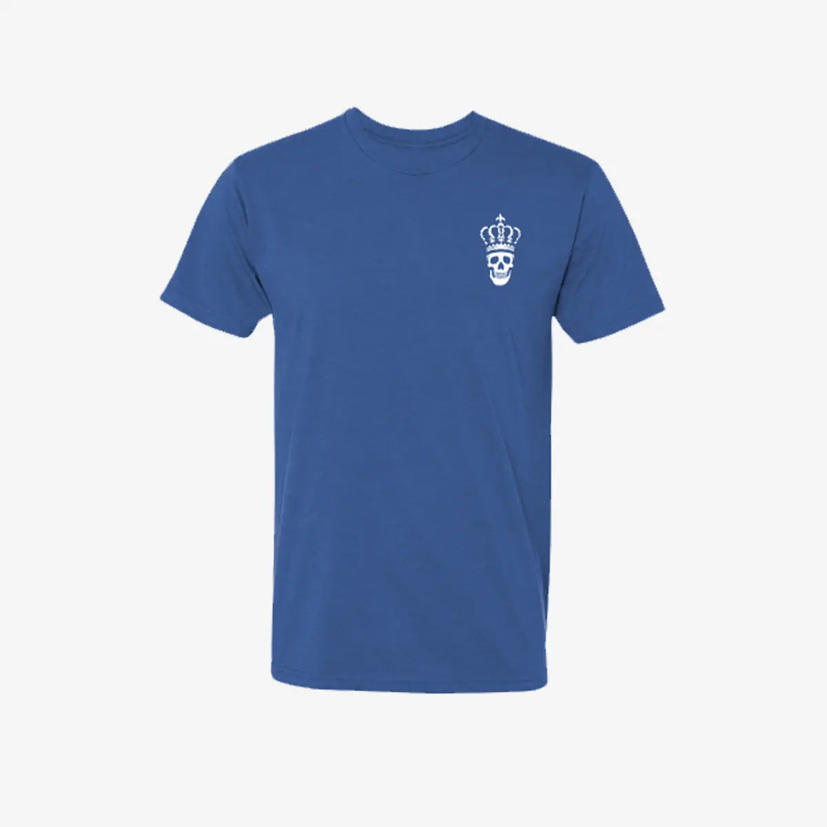 Livereid Skull With Crown Printed T Shirt