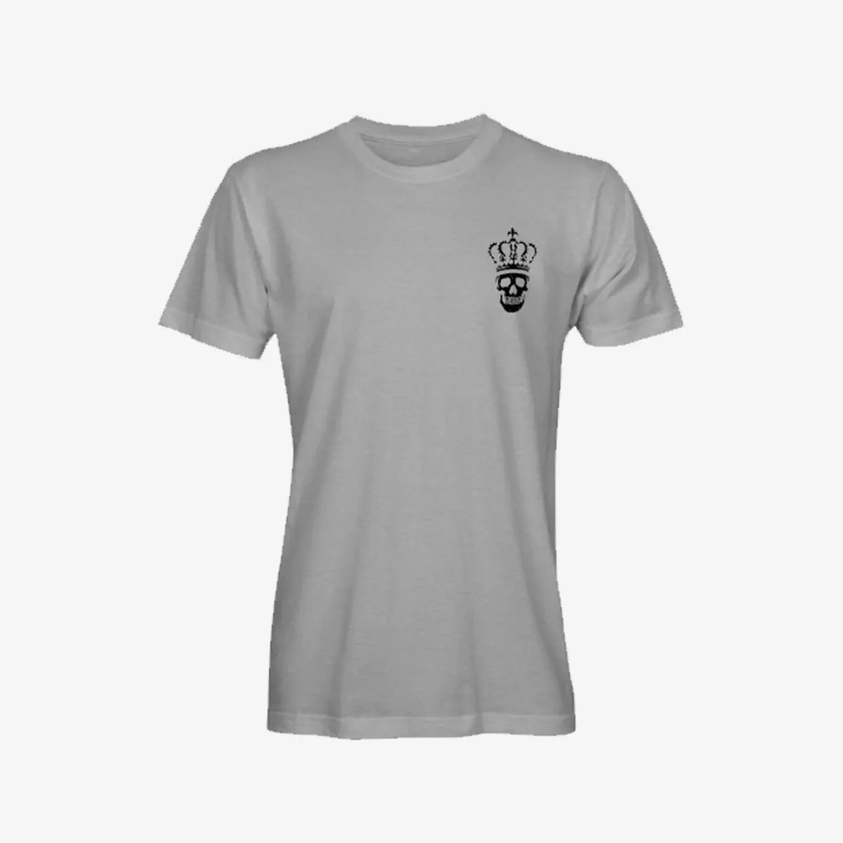 Livereid Skull With Crown Printed T Shirt