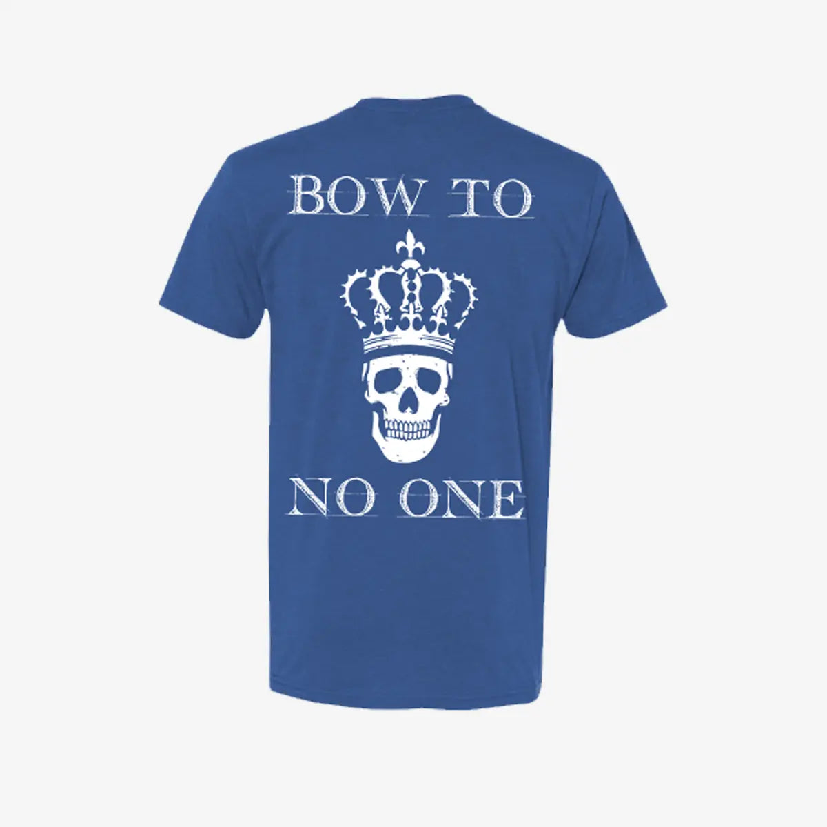 Livereid Skull With Crown Printed T Shirt