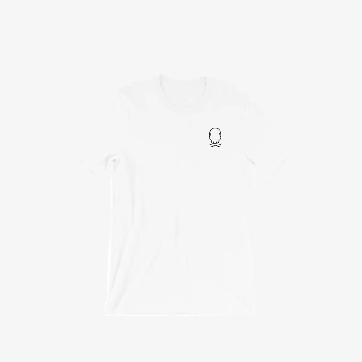 Livereid Black Casual Skull Print Short Sleeve T-Shirt