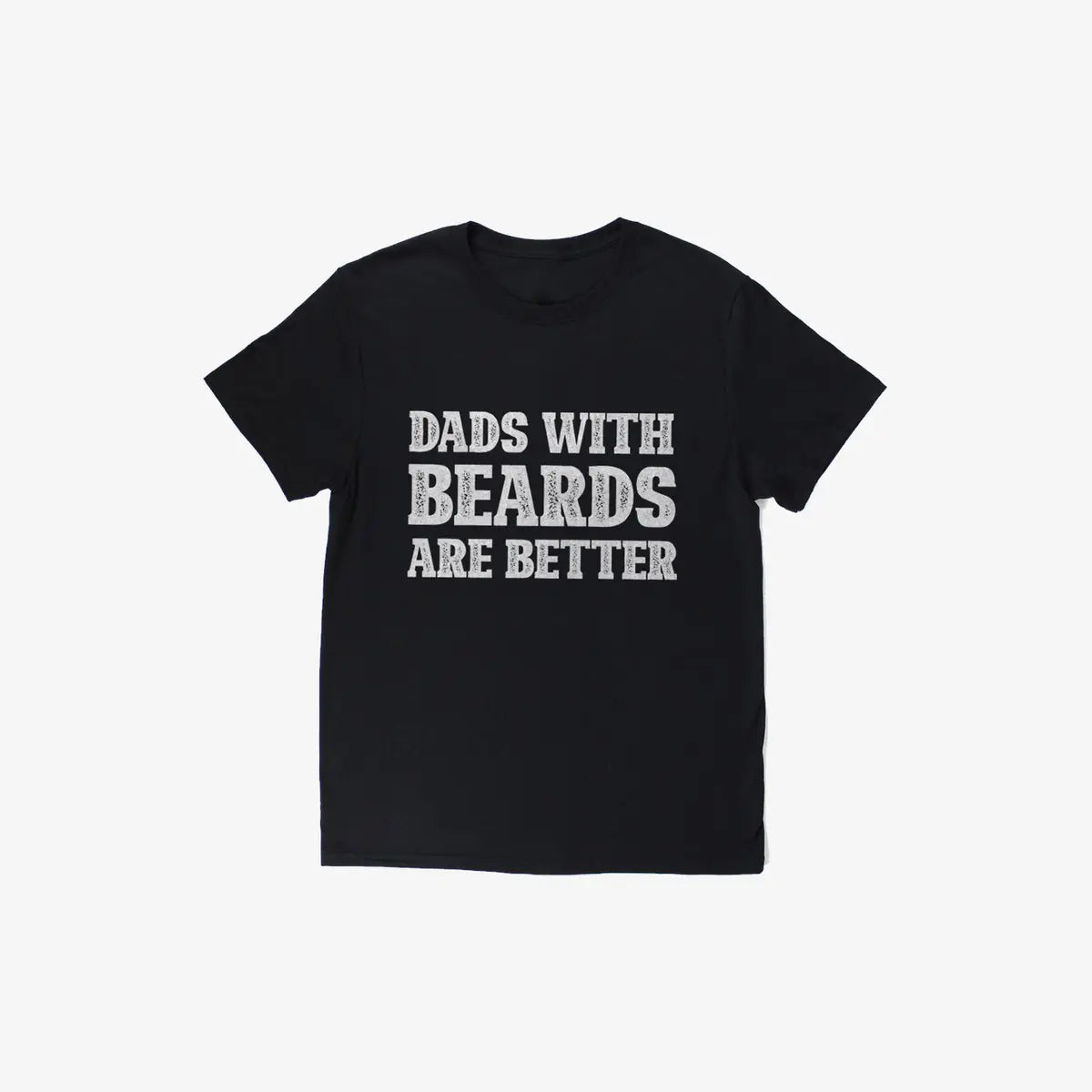 Livereid Dads With Beards Are Better Letter T-Shirt