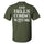 Livereid And Hell's Coming With Me Printed T-shirt