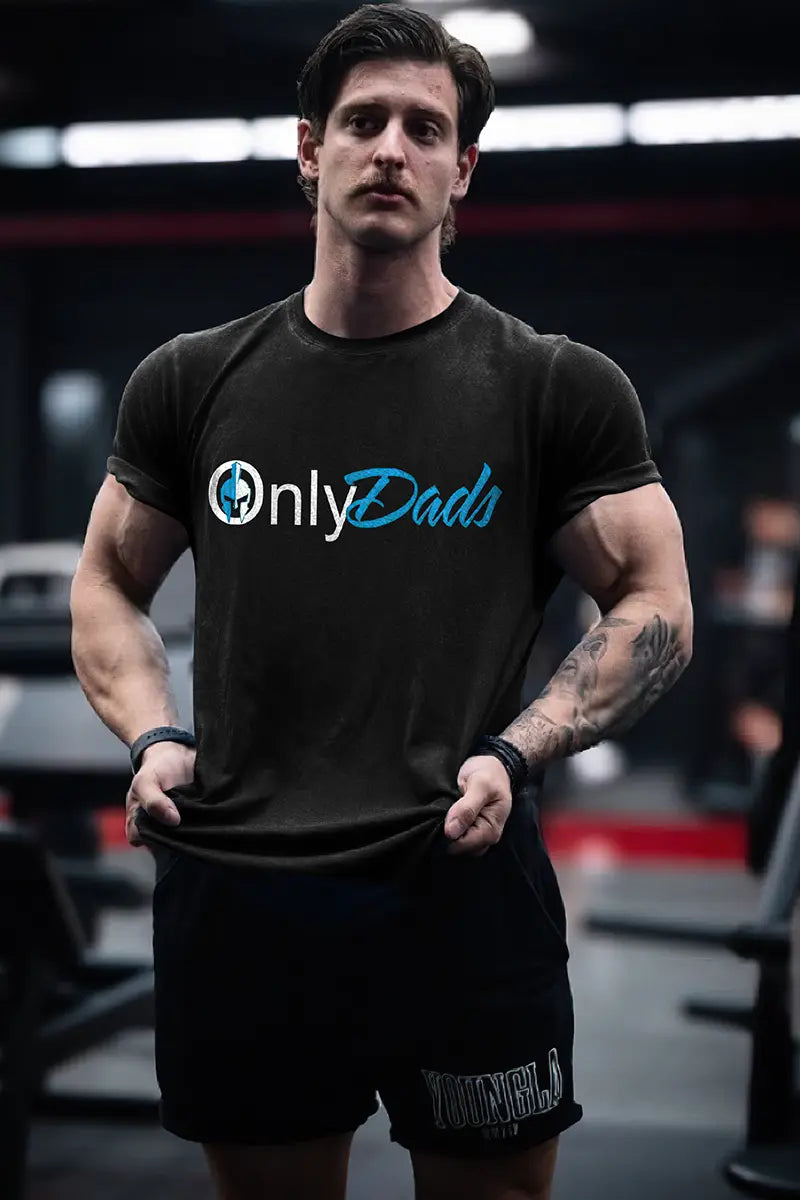 Only Dads Printed Men's T-shirt Image - 1