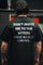 Don't Invite Me To The Afters Printed Men's T-shirt