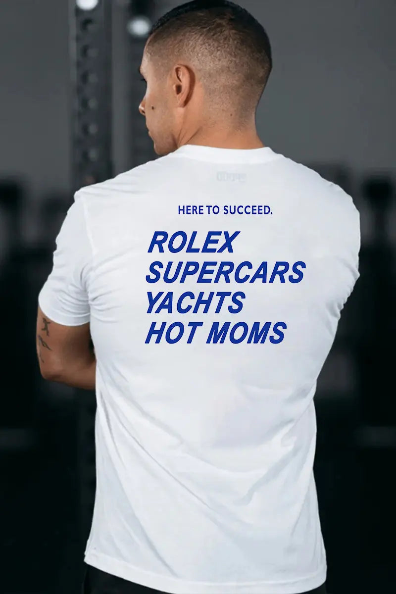 Rolex Supercars Yachts Hot Moms Printed Men's T-shirt