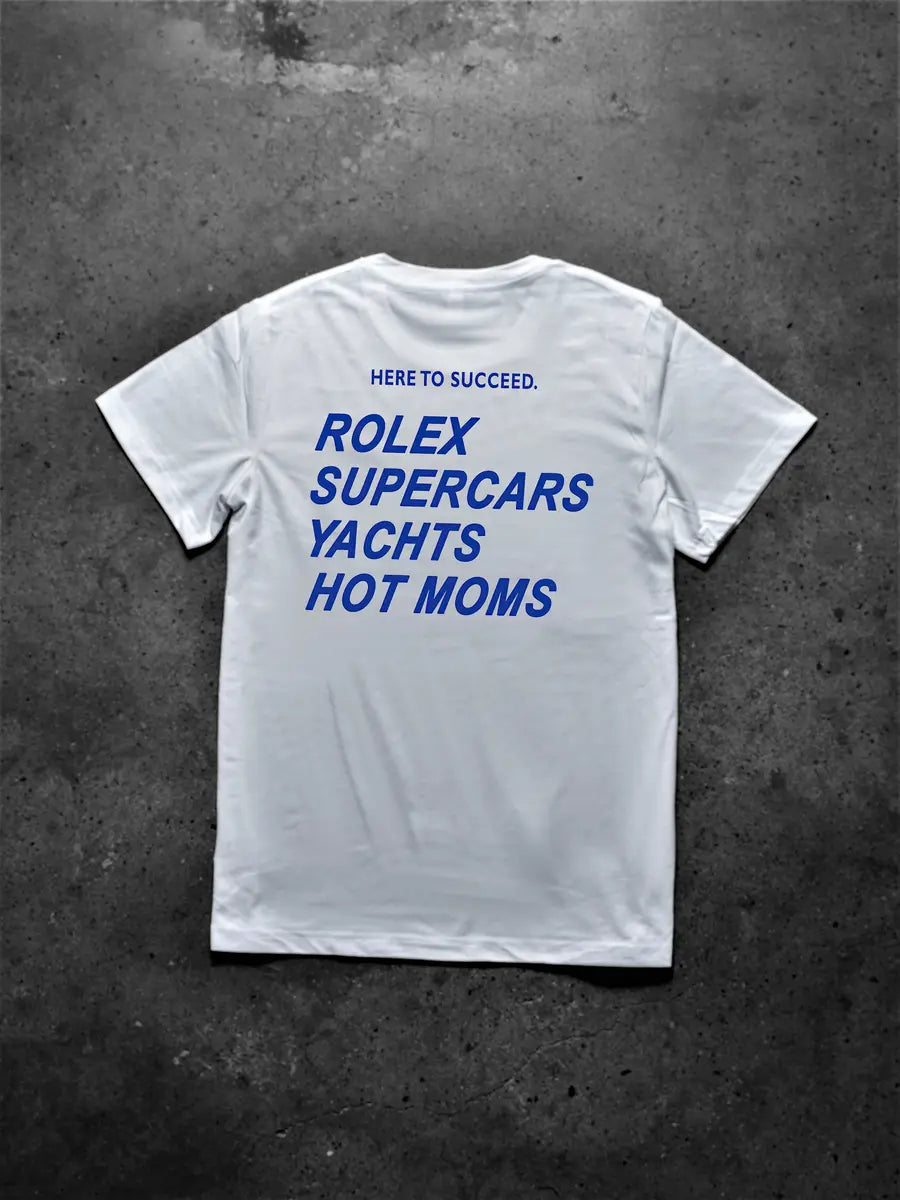 Rolex Supercars Yachts Hot Moms Printed Men's T-shirt