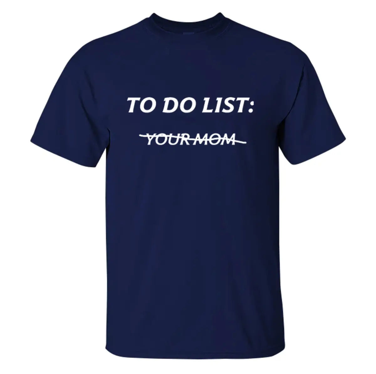 To Do List Printed Men's T-shirt