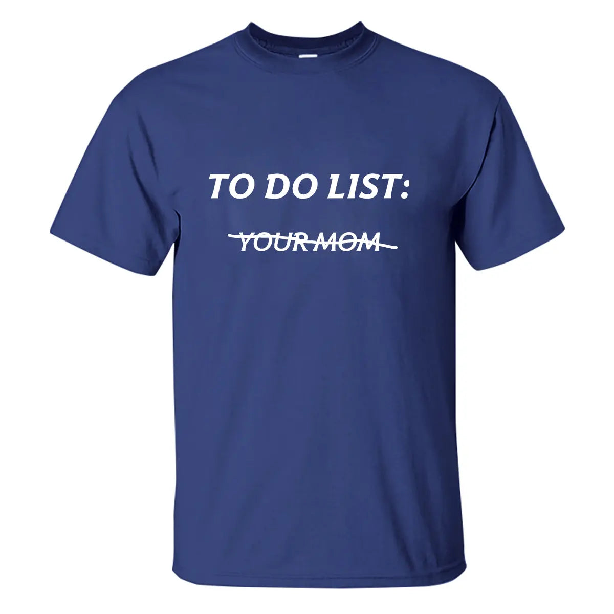 To Do List Printed Men's T-shirt