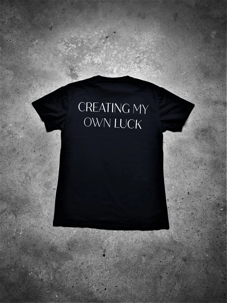 Creating My Own Luck Printed Men's T-shirt