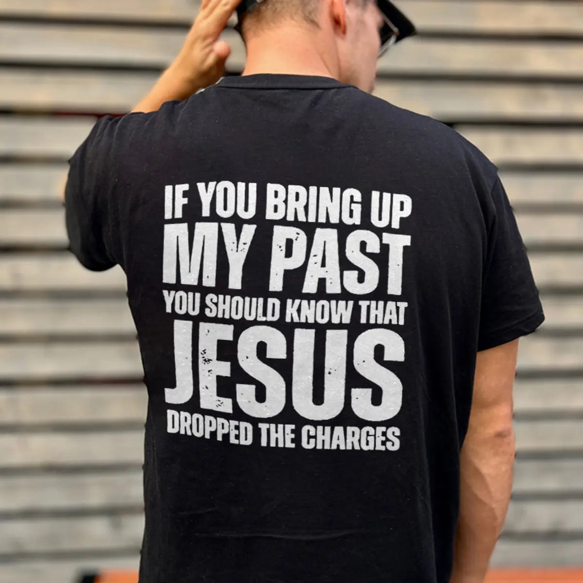If You Bring Up My Past Printed Men's T-shirt