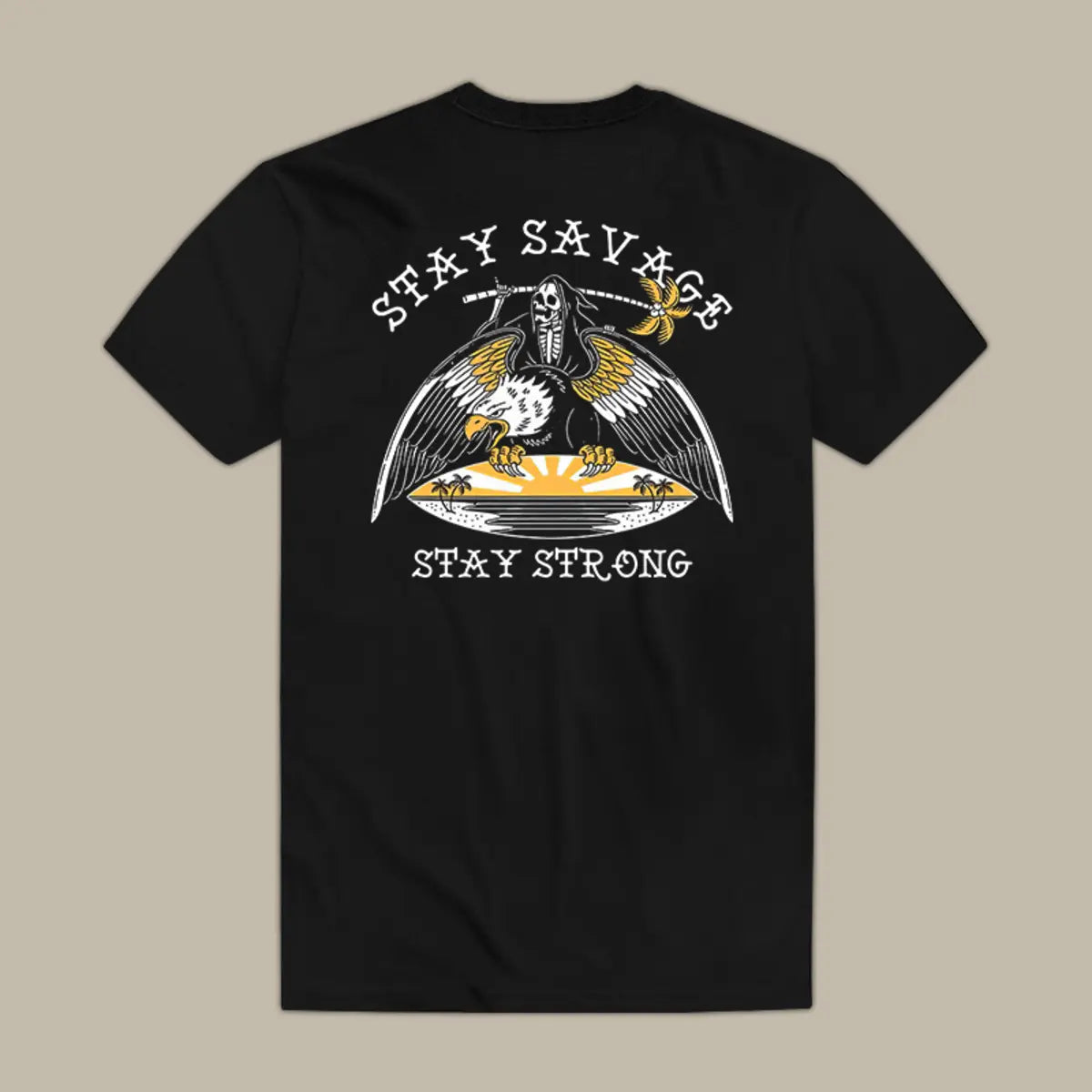 Stay Savage Stay Strong Printed Men's T-shirt