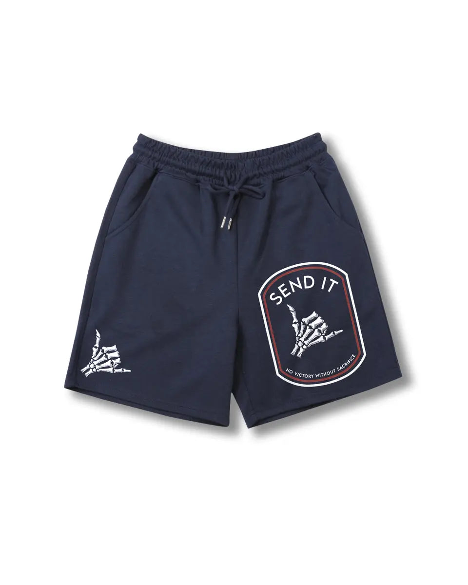 No Victory Without Sacrifice Printed Men's Shorts