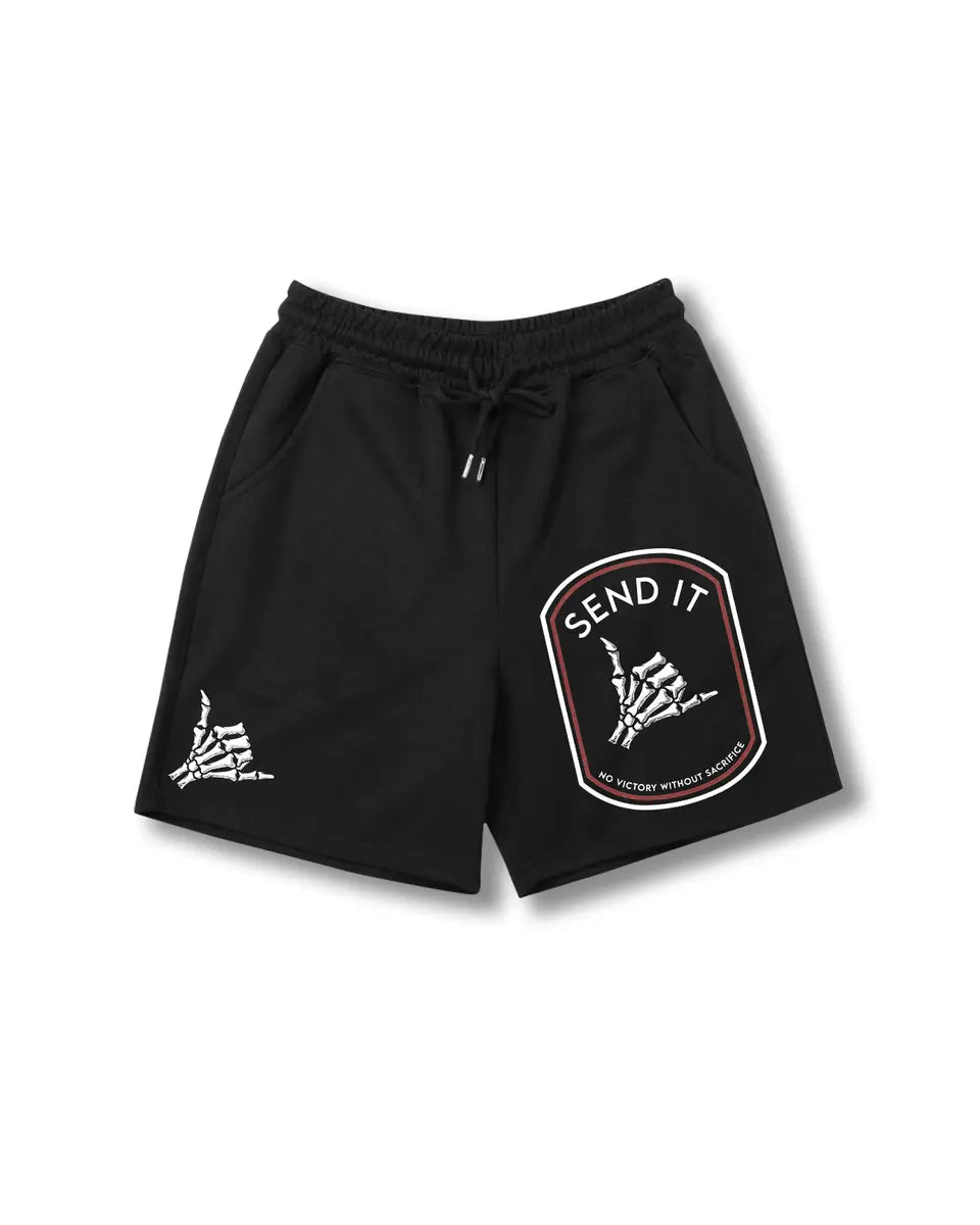 No Victory Without Sacrifice Printed Men's Shorts