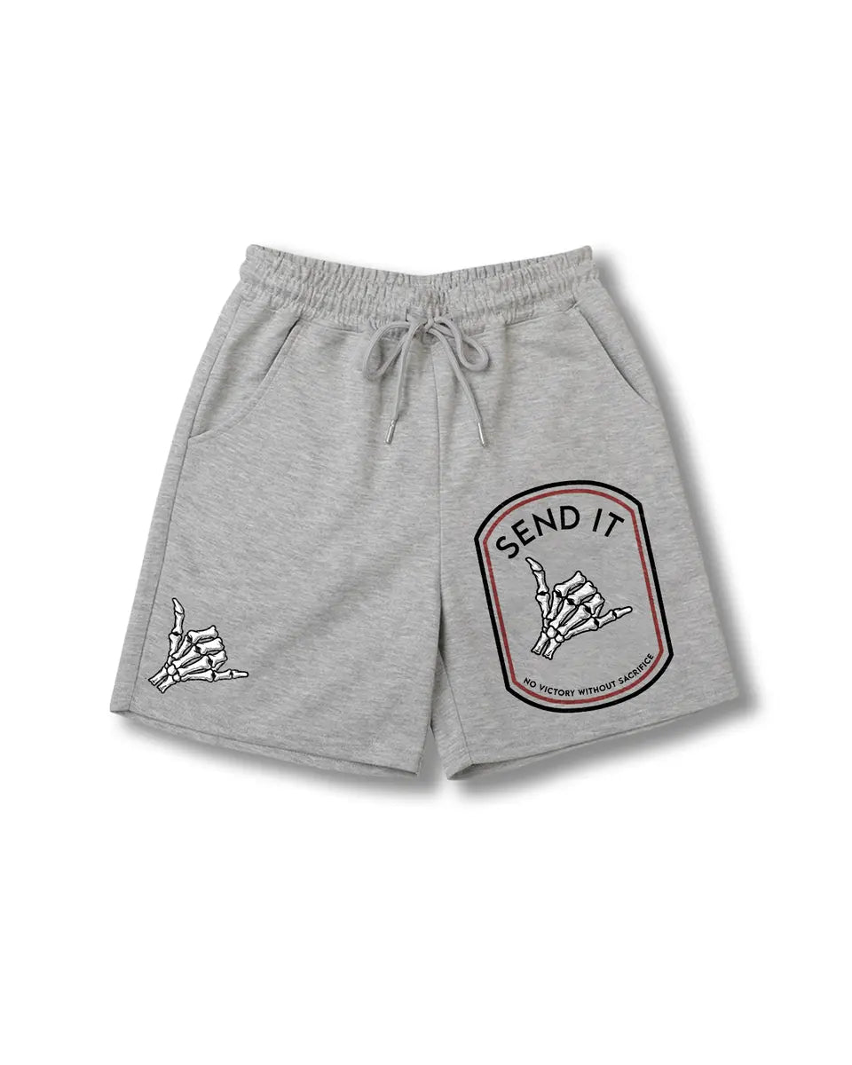 No Victory Without Sacrifice Printed Men's Shorts