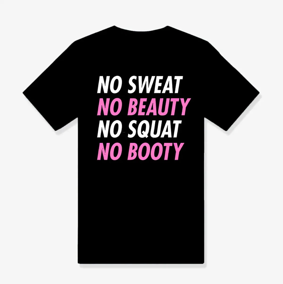 No Sweat No Beauty Printed Women's T-shirt