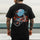 Mermaid and Skeleton Printed Men's T-shirt