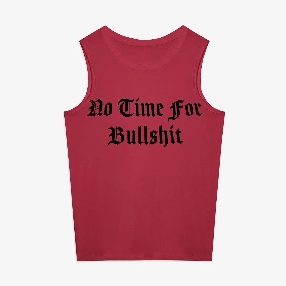 No Time For You Bullshit Printed Women's Vest