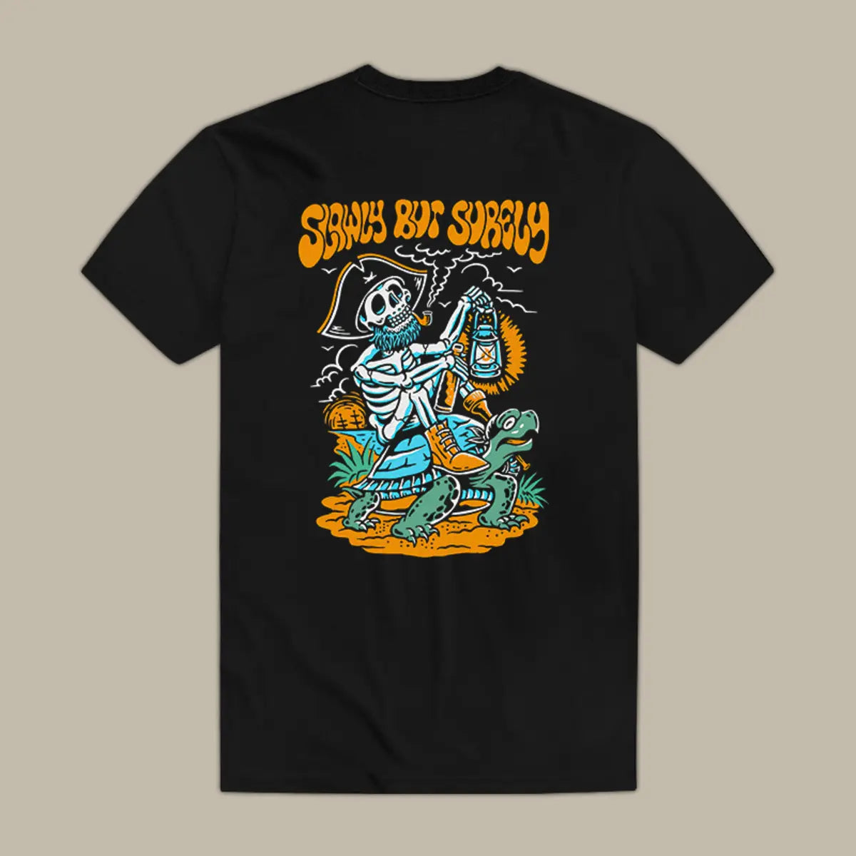 Slowly But Surely Printed Men's T-shirt