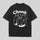 Vintage Funny Chonk Cat Printed Oversized Unisex T-shirts