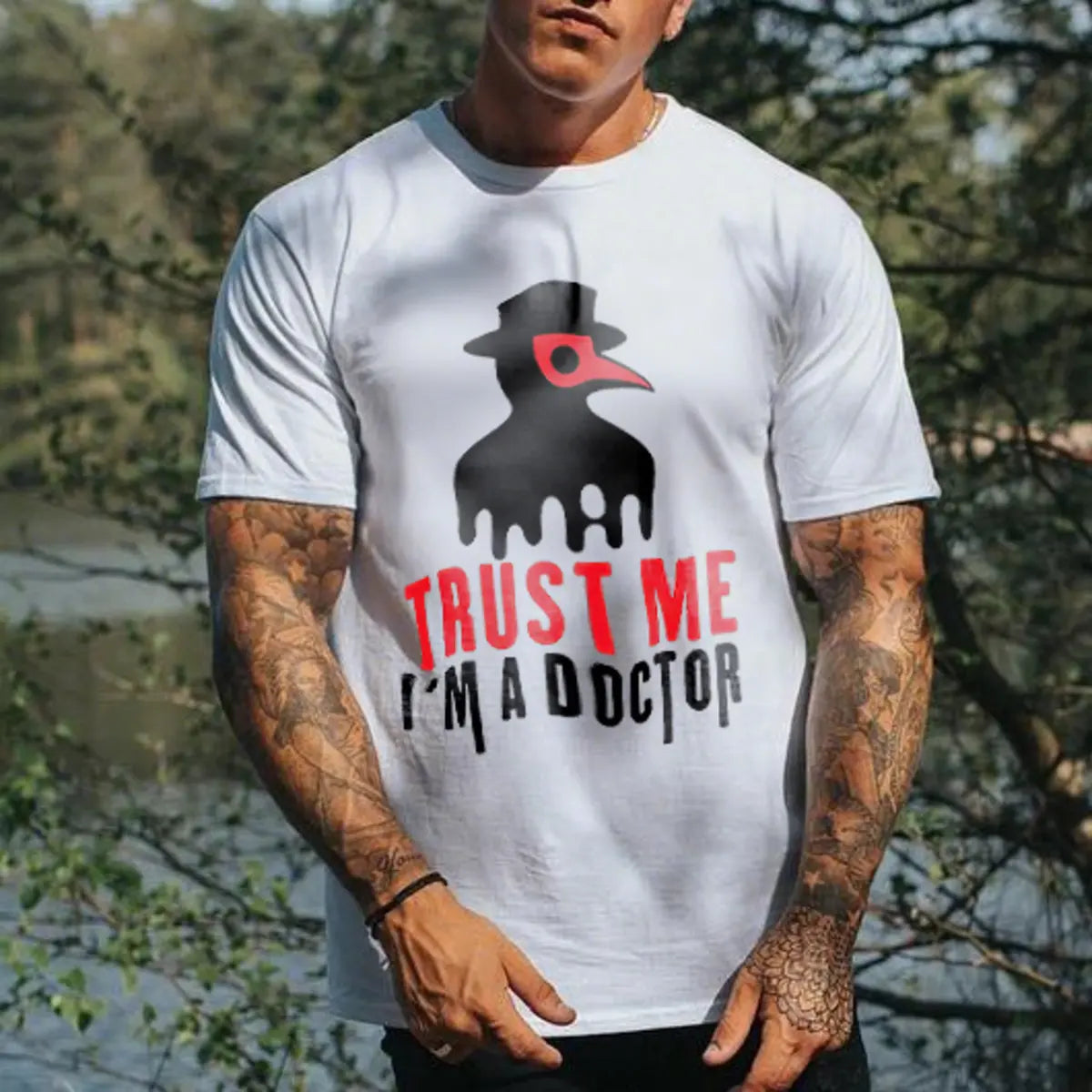 Trust Me I'm A Doctor Printed Men's T-shirt
