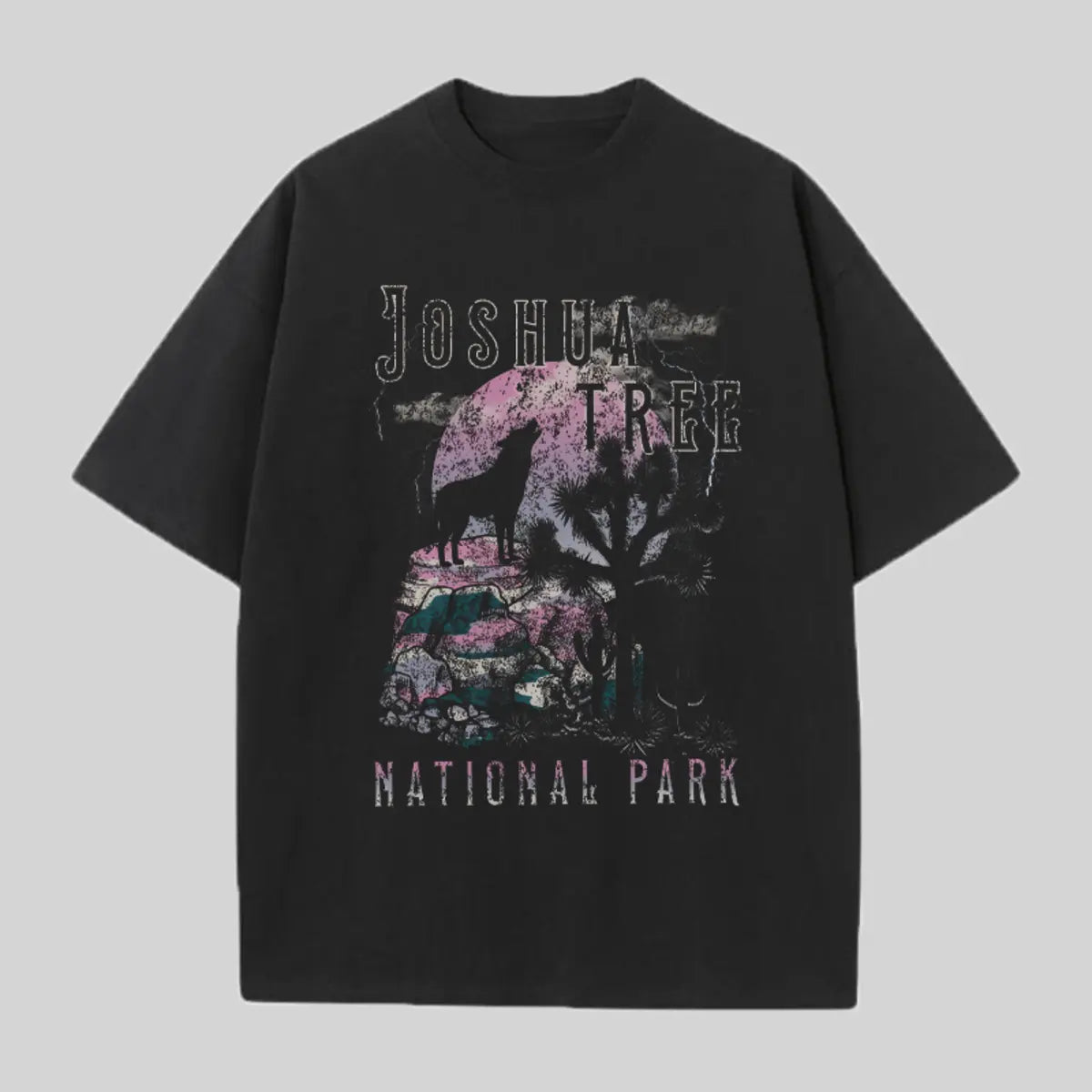 Joshua Tree National Park Printed Oversized Unisex T-shirts