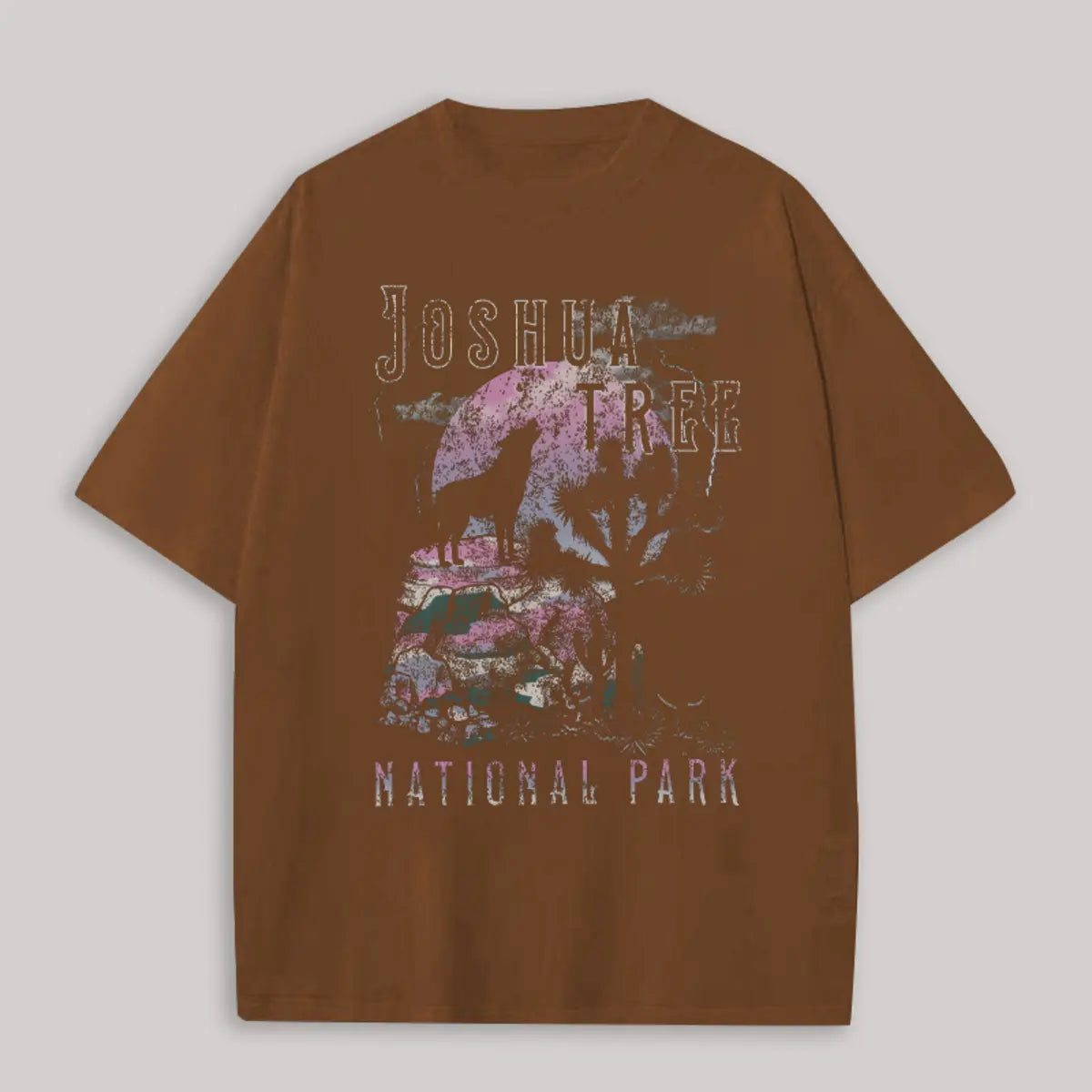 Joshua Tree National Park Printed Oversized Unisex T-shirts