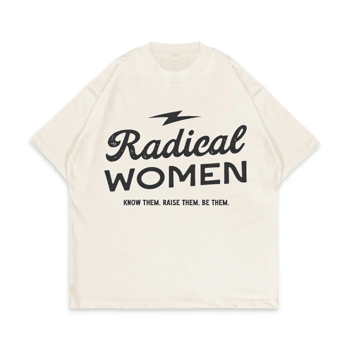 Radical Women Printed Oversized Unisex T-shirts