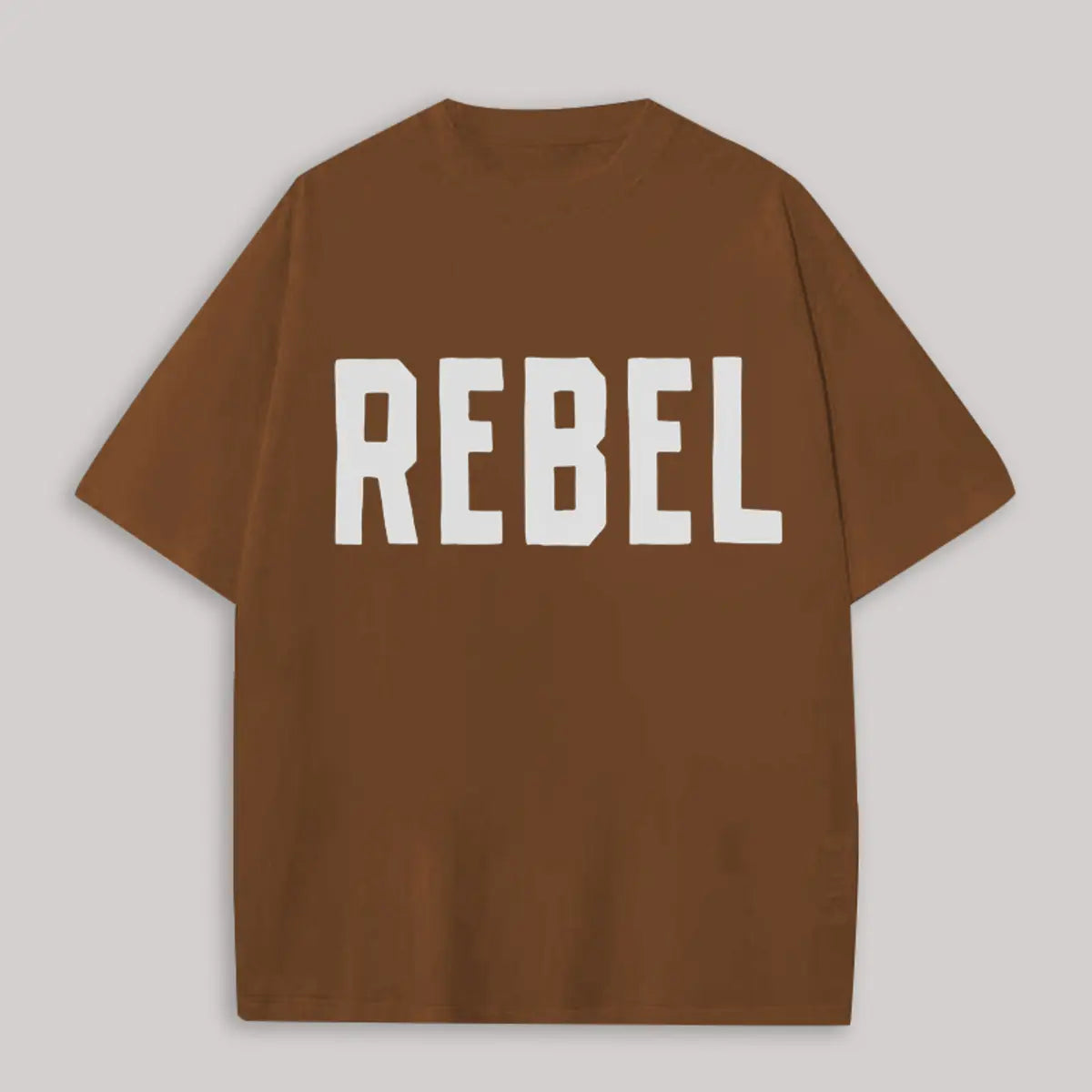 Rebel Printed Oversized Unisex T-shirts