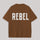 Rebel Printed Oversized Unisex T-shirts